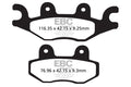 EBC Brakes Klocki hamulcowe EBC FA484R (kpl. na 1 tarcze)
