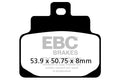 EBC Brakes Klocki hamulcowe EBC SFAC301 skuterowe karbonowe (kpl. na 1 tarcze)