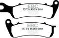 EBC Brakes Klocki hamulcowe EBC FA727 (kpl. na 1 tarcze)