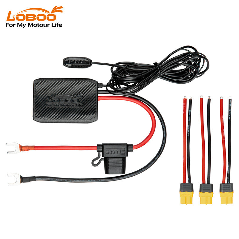 LOBOO Electronic Manager, inteligentny rozdzielacz zasilania, moc wyjsciowa 480W (suma na 3 urządzenia), wodoodporny