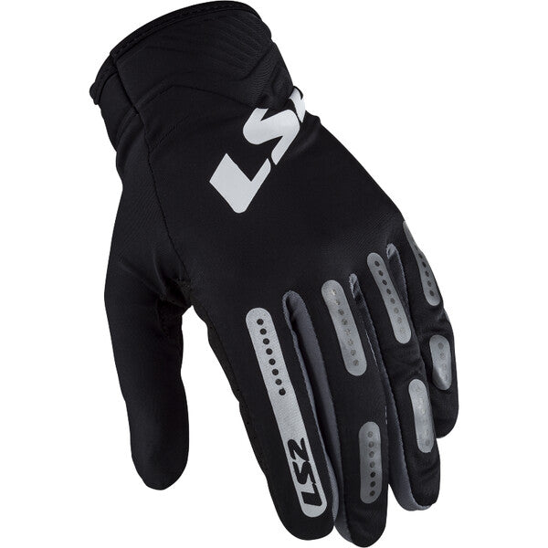 RĘKAWICE LS2 BEND MAN BLACK GREY