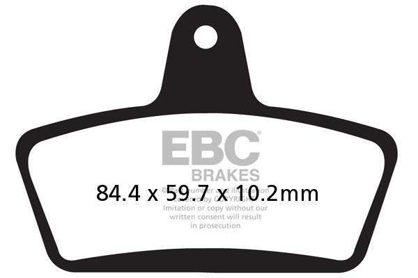 EBC Brakes Klocki hamulcowe EBC FA623 (kpl. na 1 tarcze)