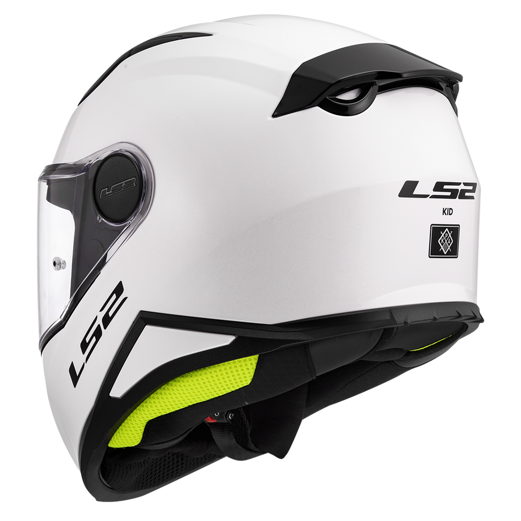 KASK LS2 FF812 KID SOLID WHITE