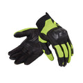 RĘKAWICE MOTOCYKLOWE REBELHORN GAP 3 BLACK FLUO YELLOW