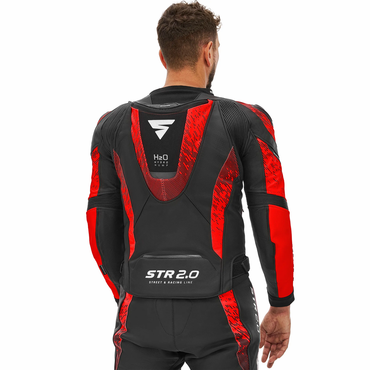 SHIMA STR 2.0 JKT BRIGHT RED
