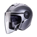 CABERG KASK OTWARTY JET Z BLENDĄ MODEL SOHO SOLID KOLOR SZARY MAT - GUNMETAL