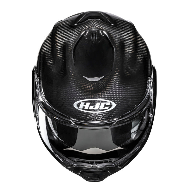 KASK MOTOCYKLOWY HJC F100 CARBON SOLID BLACK