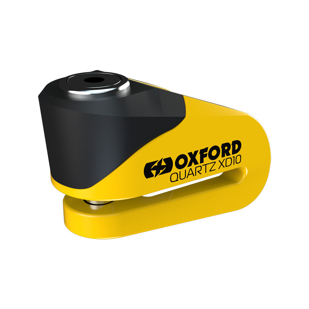 OXFORD BLOKADA TARCZY HAMULCOWEJ QUARTZ XD10 TRZPIEŃ 10MM, KOLOR ŻÓŁTY/CZARNY (STARY KOD: LK267) – zdjęcie 3