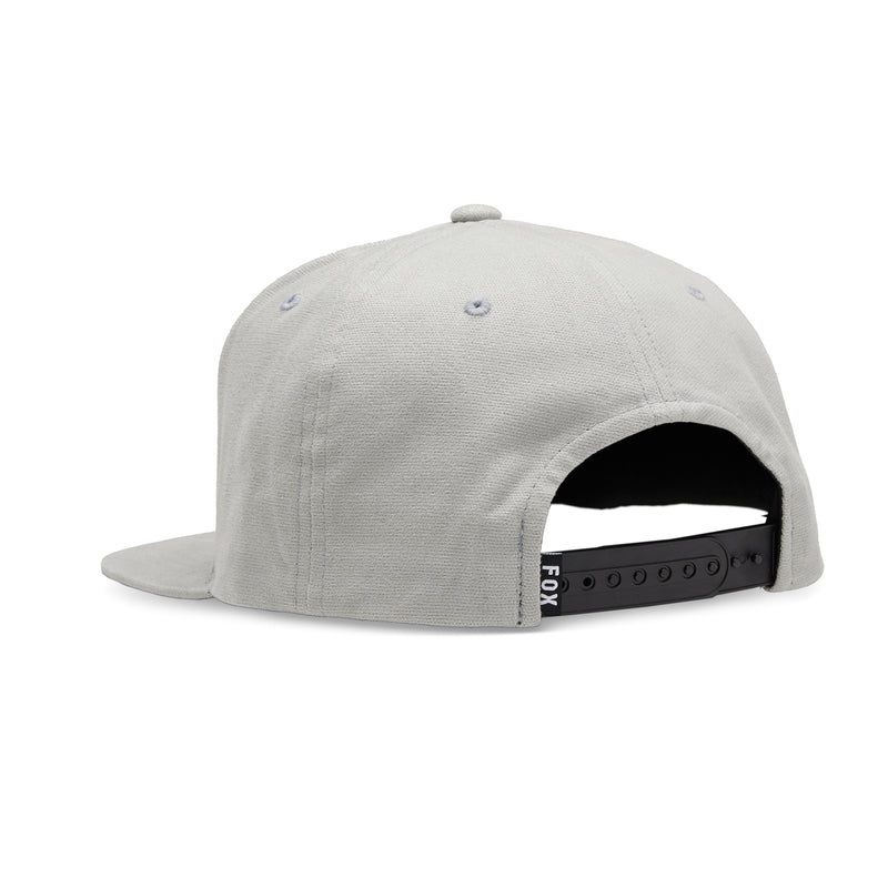CZAPKA Z DASZKIEM FOX HEAD SNAPBACK STEEL GREY