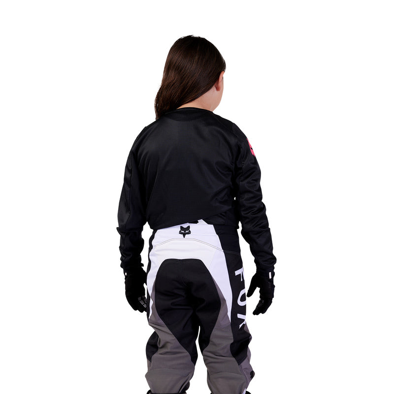 BLUZA MOTOCYKLOWA JUNIOR FOX GIRLS BLACKOUT BLACK BLACK