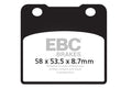 EBC Brakes Klocki hamulcowe EBC FA103HH wzmacniane (kpl. na 1 tarcze)