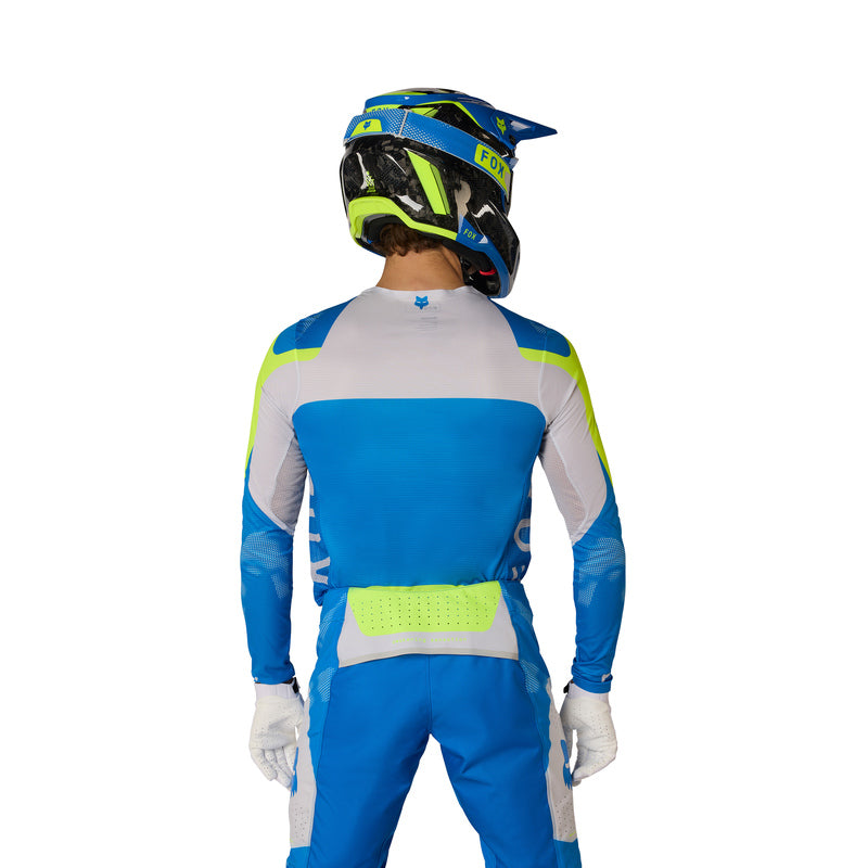 BLUZA MOTOCYKLOWA FOX FLEXAIR TACTILE BLUE JEWEL