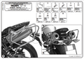 KAPPA STELAŻ POD TORBY (SAKWY) BOCZNE TRIUMPH Street Triple 675 (07-12) - RÓWNIEŻ POD KUFRY RA314 EASY LOCK