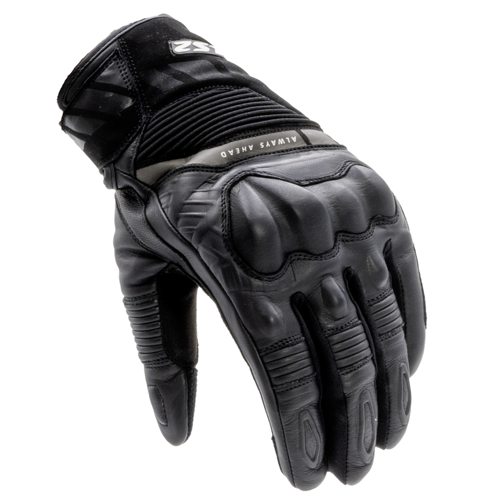 RĘKAWICE LS2 OCTANE WP LEATHER MAN BLACK