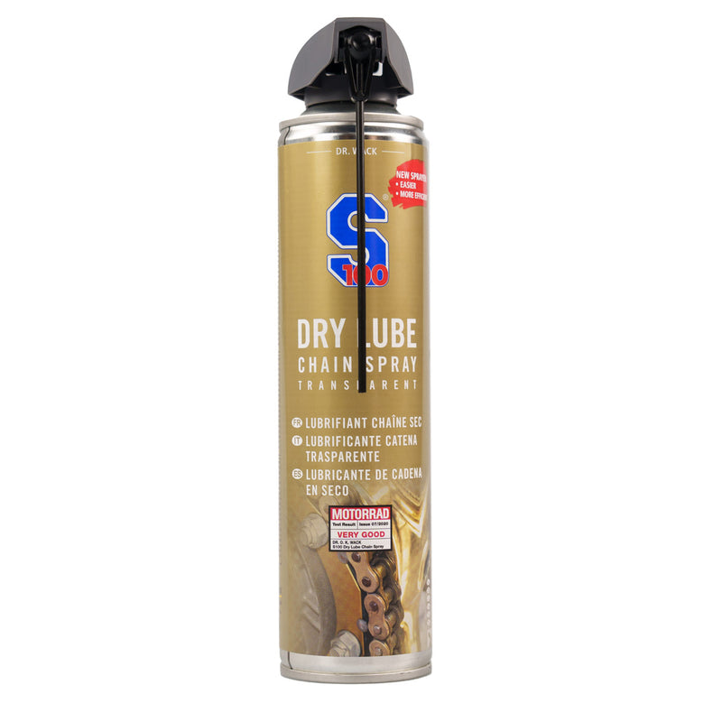 SMAR DO ŁAŃCUCHA W SPRAYU S100 DRY LUBE CHAIN SPRAY 400ML