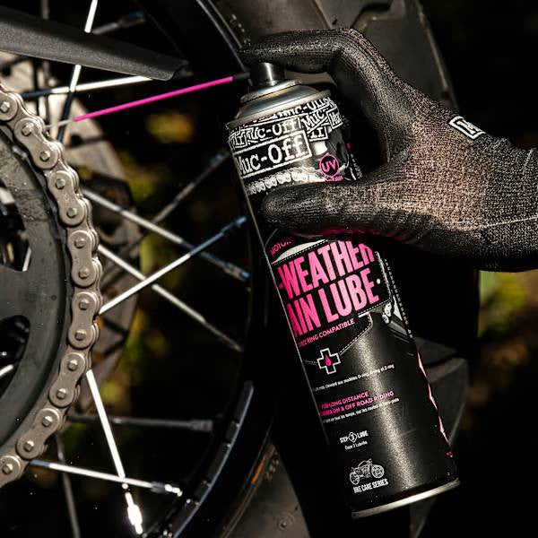 Smar do łańcucha ALL-WEATHER na każde warunki pogodowe - 400ml MUC-OFF
