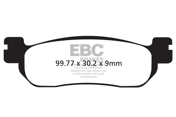EBC Brakes Klocki hamulcowe EBC FA275 (kpl. na 1 tarcze)