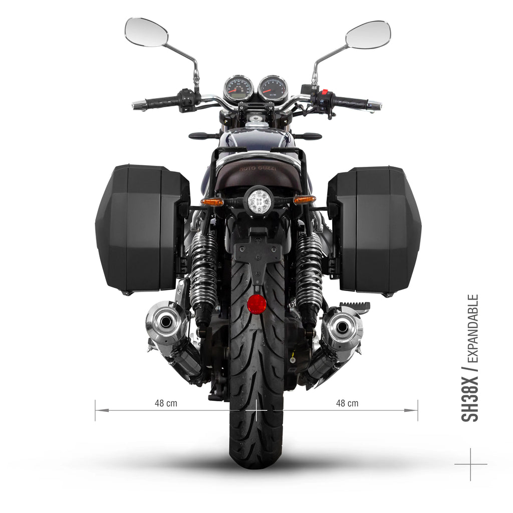 STELAŻ KUFRA BOCZNEGO 3P SHAD DO MOTO GUZZI V7 SPE
