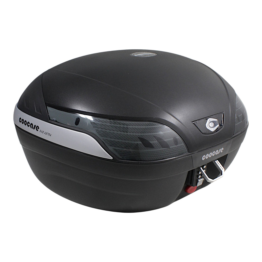 KUFER CENTRALNY COOCASE 48L KEYLESS PRZYCIEMNIONY ODBLASK – zdjęcie 3