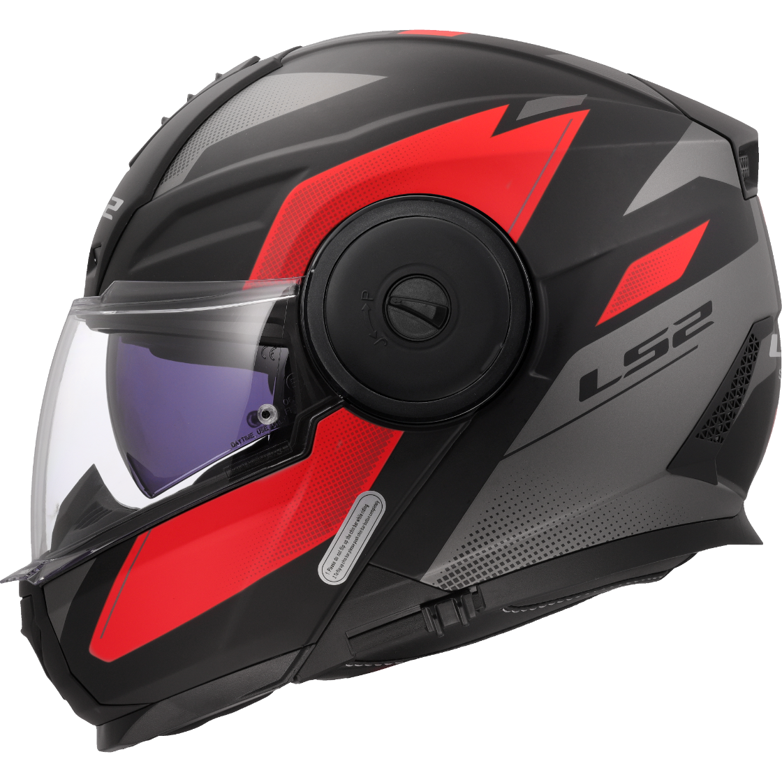 KASK LS2 FF902 SCOPE II DURIA M.BLACK RED-06