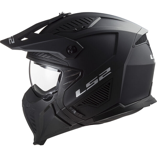 KASK LS2 OF606 DRIFTER SOLID MATT BLACK-06