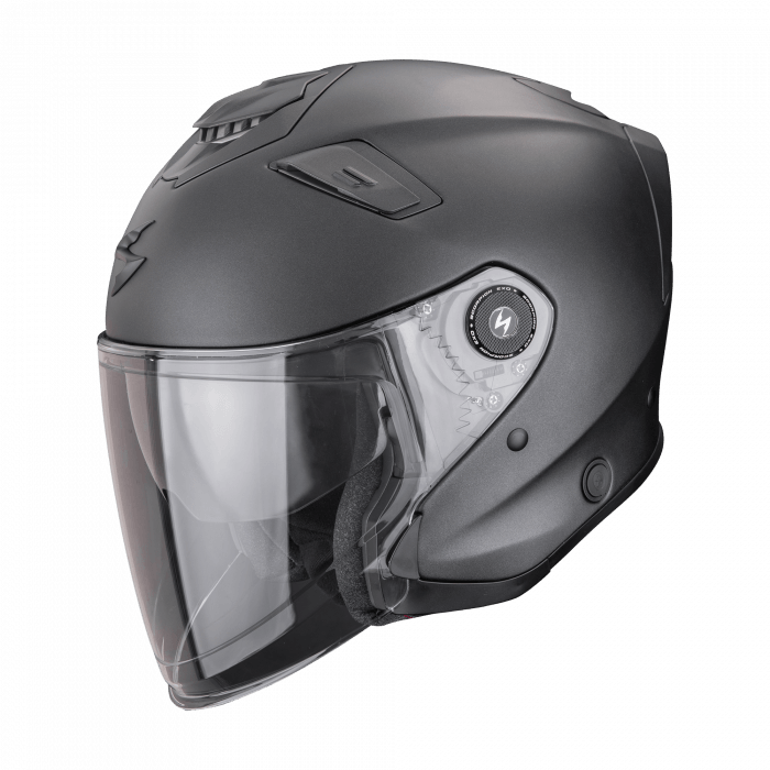 SCORPION KASK EXO-JET MATT PEARL BLACK