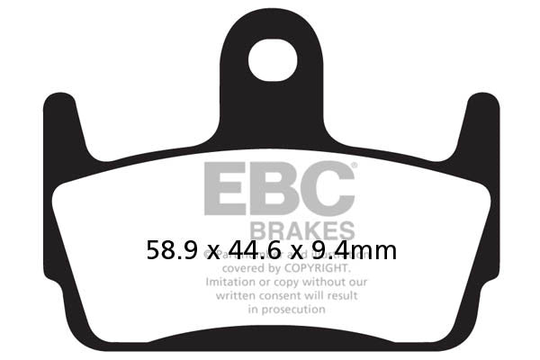 EBC Brakes Klocki hamulcowe EBC SFA234 skuterowe (kpl. na 1 tarcze)