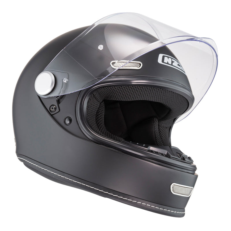 KASK MOTOCYKLOWY NZI REVIVAL MATT BLACK XS