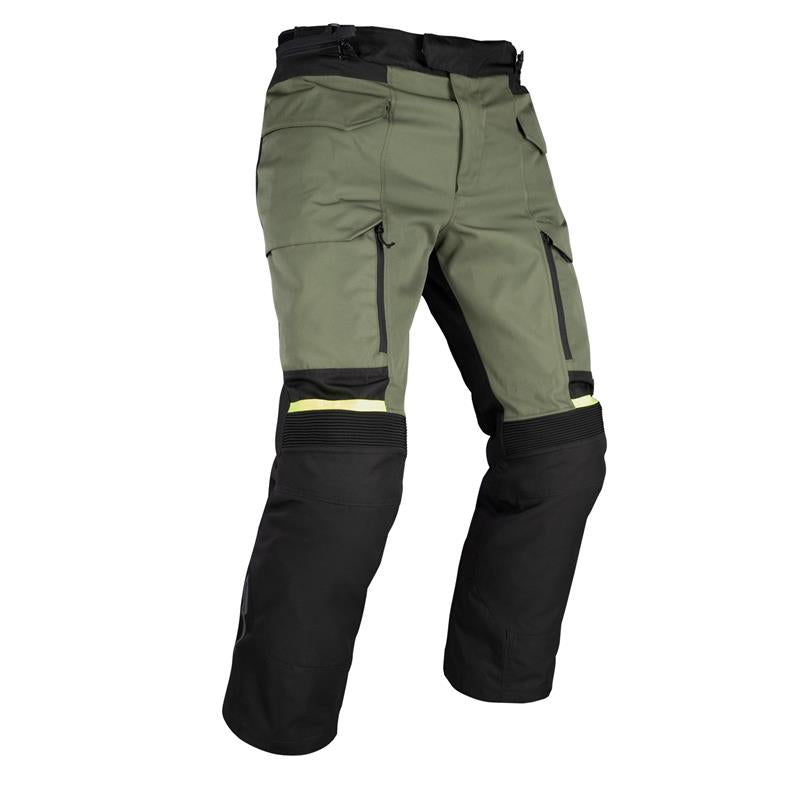 OXFORD PROMOCJA SPODNIE ROCKLAND KOLOR KHAKI/CZARNY/ŻÓŁTY FLUO – zdjęcie 3