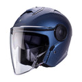 CABERG KASK OTWARTY JET Z BLENDĄ MODEL SOHO SOLID KOLOR NIEBIESKI MAT - BLUE JEANS