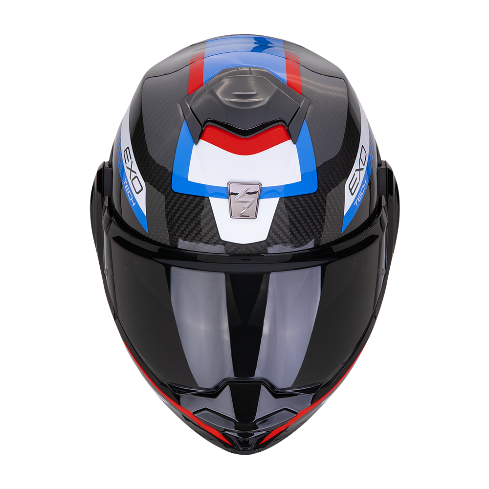 SCORPION KASK EXO-TECH CARBON COSY BK-BL-RED
