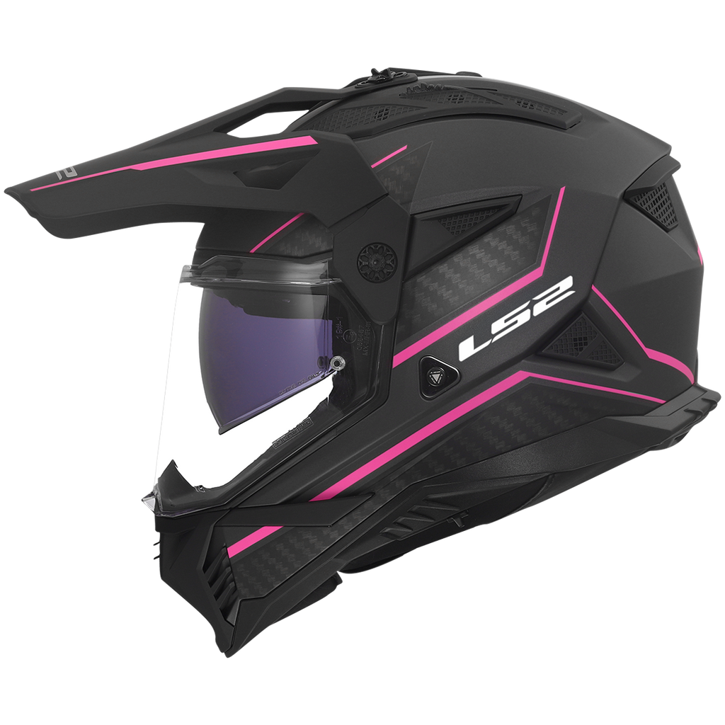 KASK LS2 MX702 PIONEER II ATRON GREY PINK