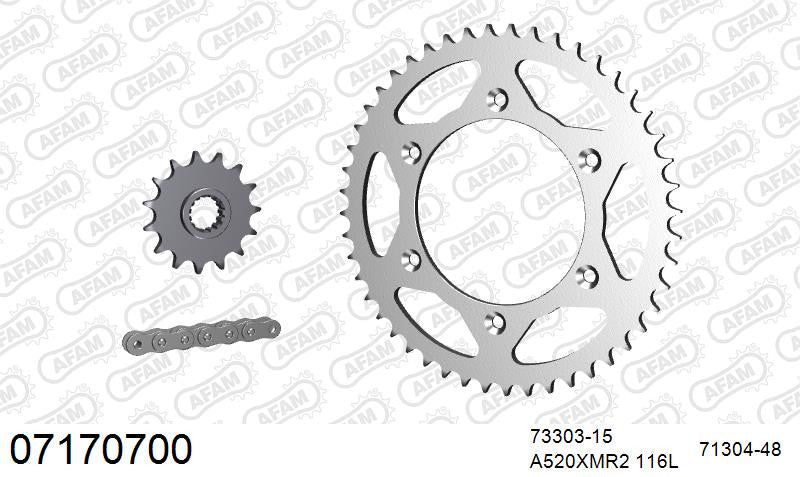 Zestaw napędowy AFAM do KTM GS 600 LC4