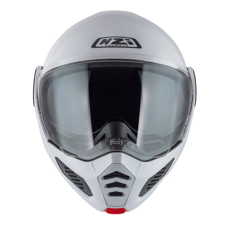 KASK MOTOCYKLOWY NZI MINIMOD DUO PEARL WHITE XS