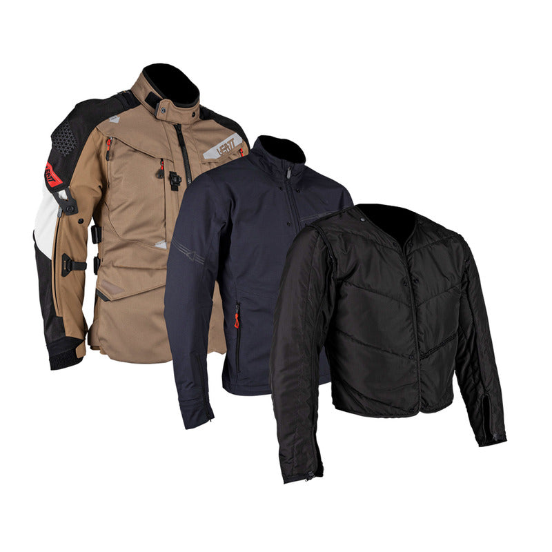 KURTKA MOTOCYKLOWA TEKSTYLNA LEATT ADV MULTITOUR 7.5 DESERT – zdjęcie 2