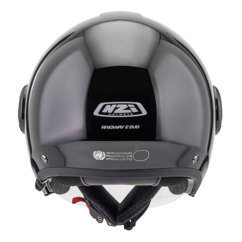 KASK MOTOCYKLOWY NZI RINGWAY 2 DUO BLACK XS