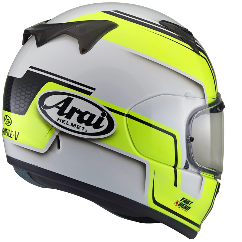 KASK MOTOCYKLOWY ARAI PROFILE-V BEND YELLOW S