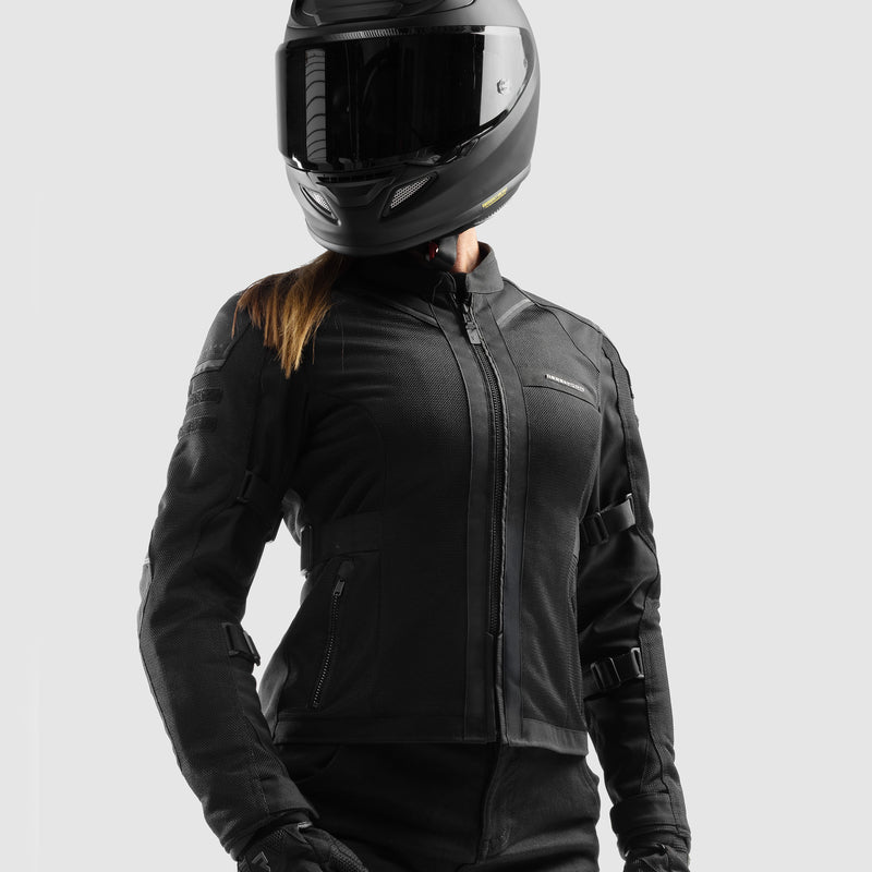 KURTKA MOTOCYKLOWA TEKSTYLNA DAMSKA REBELHORN SCANDAL 3 BLACK