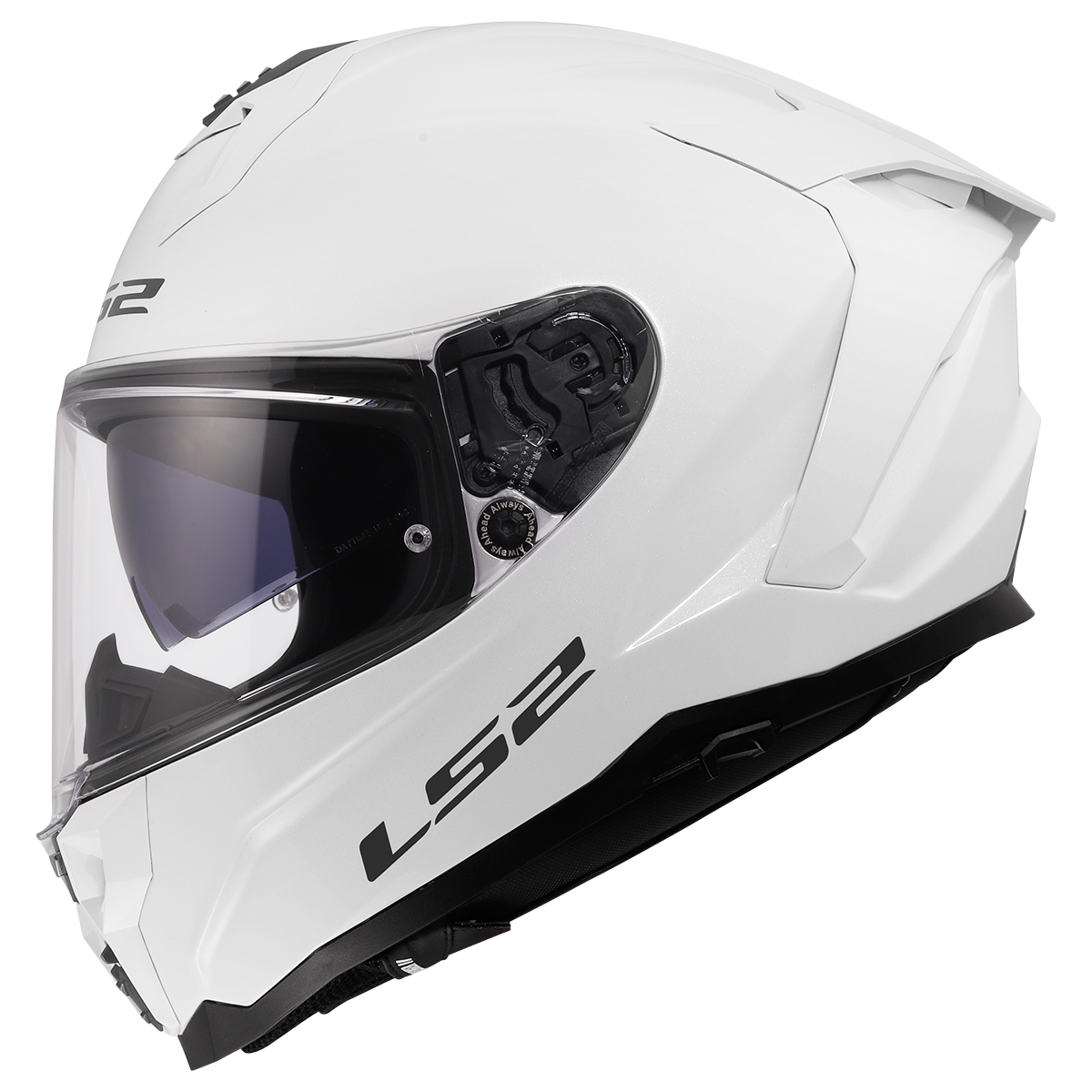 KASK LS2 FF817 CHALLENGER II SOLID WHITE
