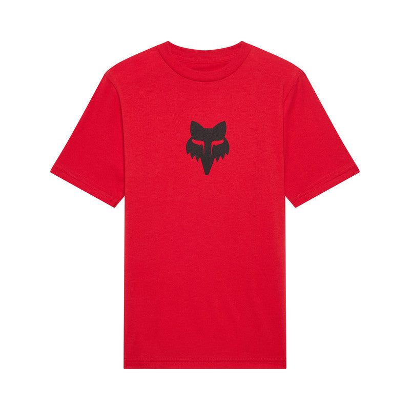 T-SHIRT JUNIOR FOX HEAD TIBETAN RED
