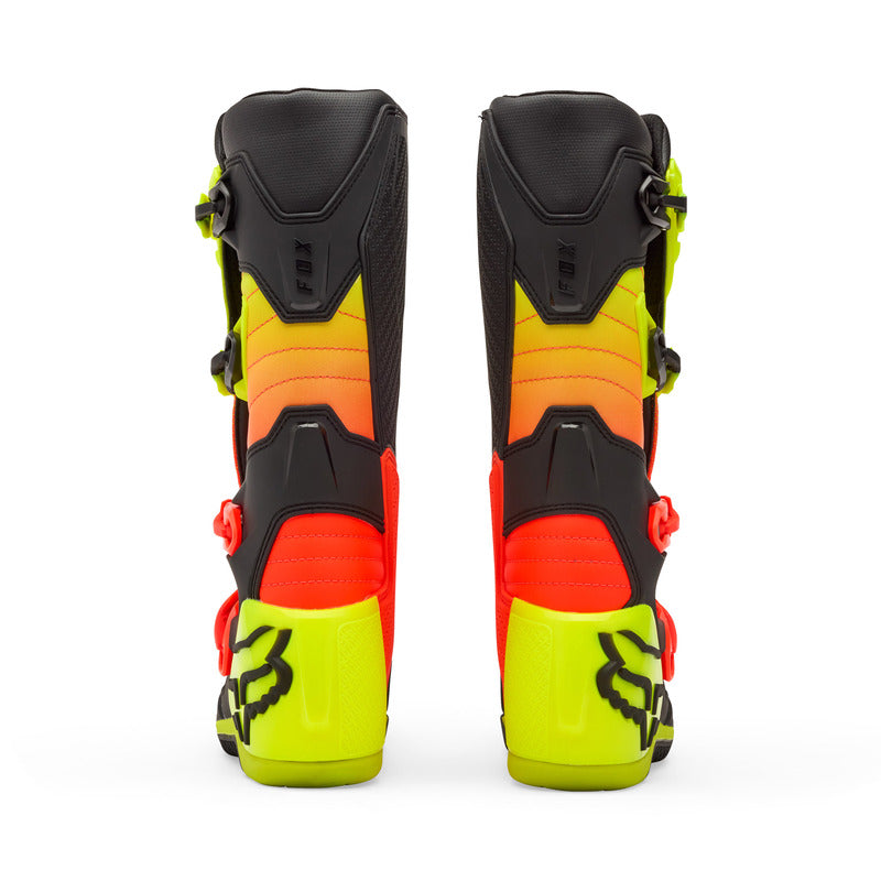 BUTY MOTOCYKLOWE FOX COMP ORANGE YELLOW – zdjęcie 4