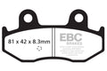 EBC Brakes Klocki hamulcowe EBC SFA411 skuterowe (kpl. na 1 tarcze)