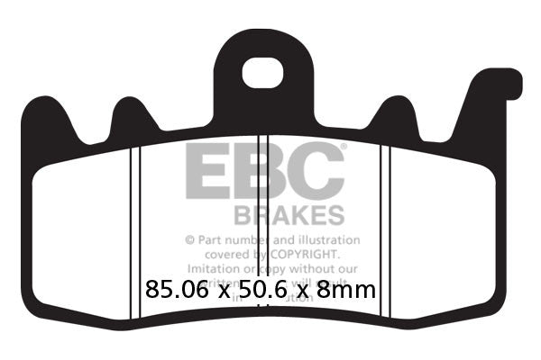 EBC Brakes Klocki hamulcowe EBC FA630V V-PAD (kpl. na 1 tarcze)