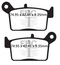 EBC Brakes Klocki hamulcowe EBC FA697HH wzmacniane (kpl. na 1 tarcze)