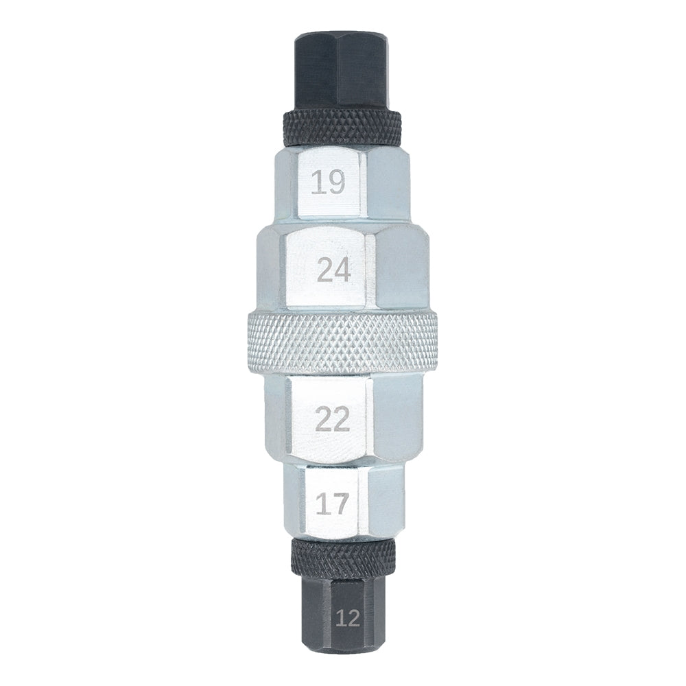 OXFORD UNIWERSALNY KLUCZ DO KOŁA PRZEDNIEGO (PRZÓD) 12, 14, 17, 19, 22, 24 MM (STARY KOD: OX775) – zdjęcie 2