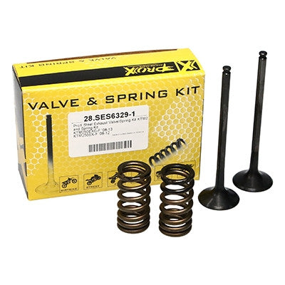 ProX Racing Parts ProX Zestaw Zaworów Wydechowych Stalowych (+sprężyny) KTM250SX-F/EXC-F '08-12