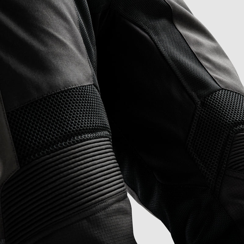 SPODNIE MOTOCYKLOWE TEKSTYLNE REBELHORN JAX BLACK