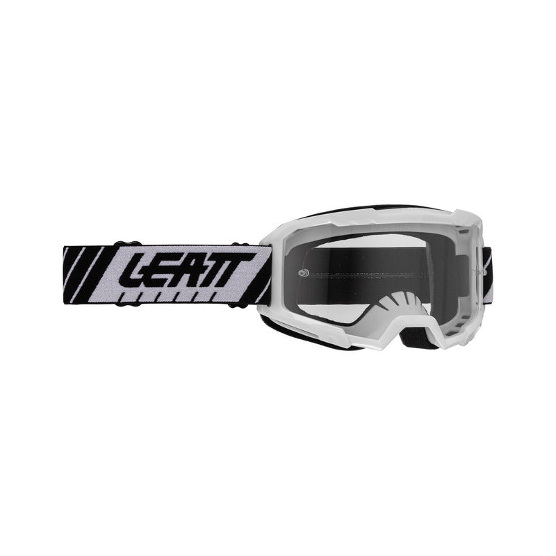 GOGLE LEATT VIZION 2.5 90 VLT WHITE CLEAR OS