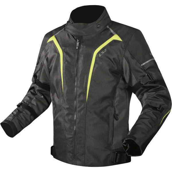 KURTKA LS2 SEPANG MAN BLACK GREY H-V YELLOW