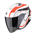 SCORPION KASK EXO-Z1 VUE MAT WH-RED-BK